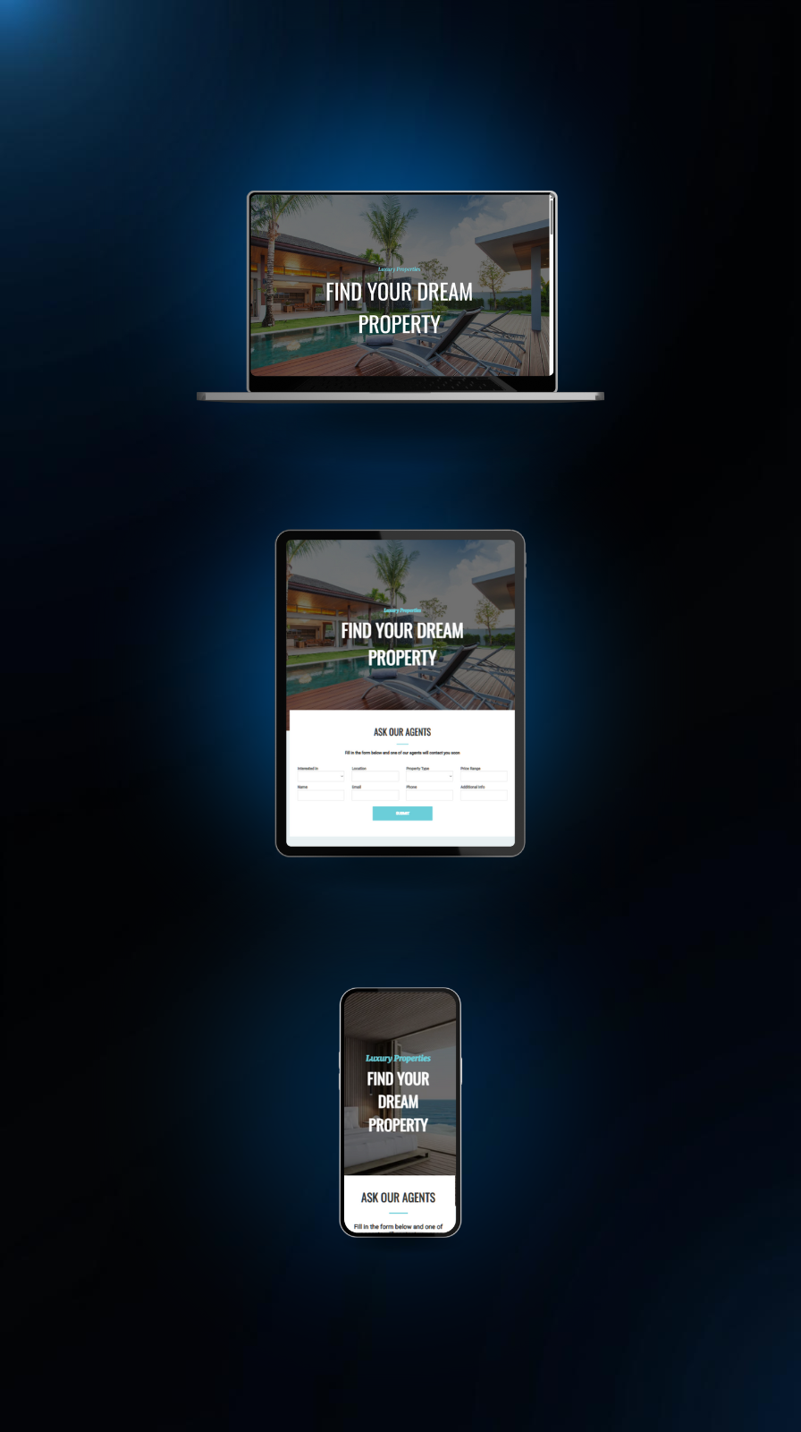 Real estate website design for Winnipeg realtors by Digital8