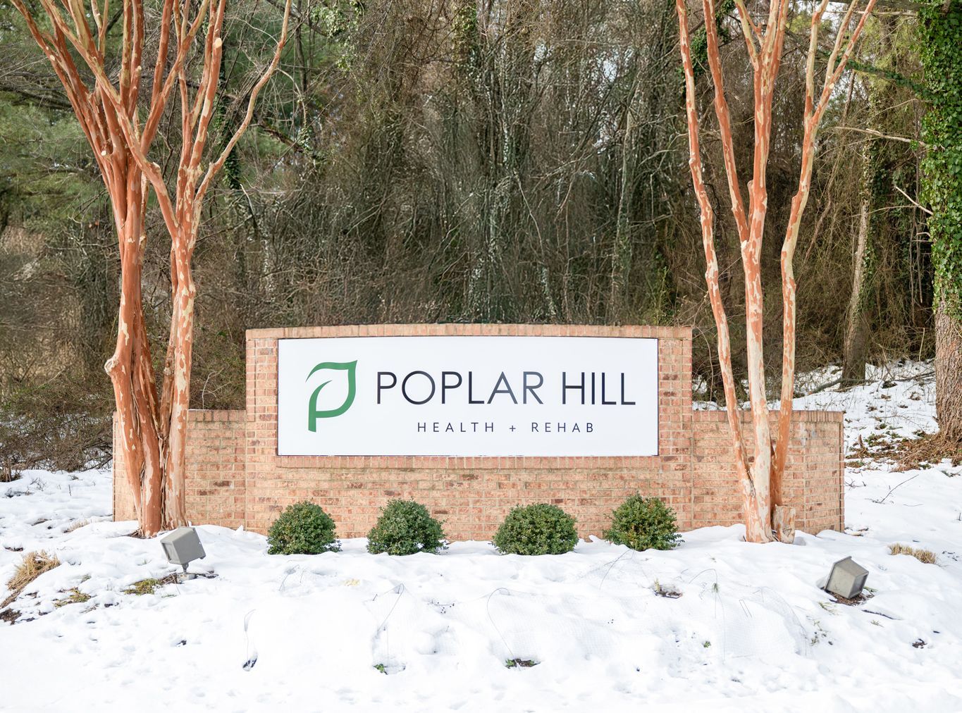 Poplar Hill Front Sign