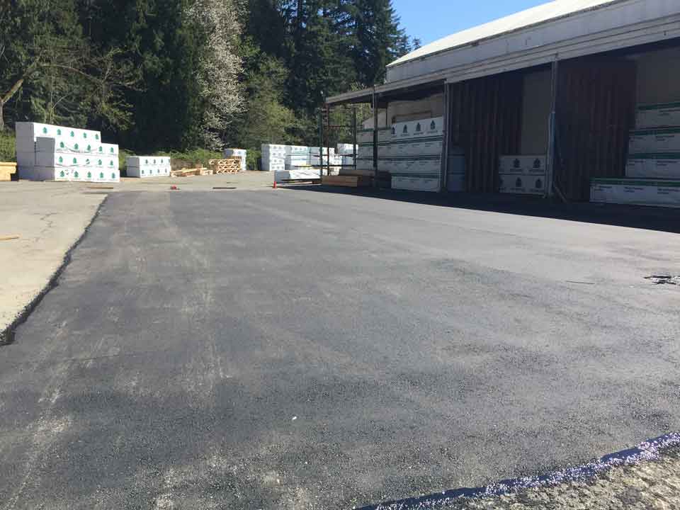 Storehouse Asphalt Driveway – Acme Paving & Seal Coating, Inc. – Kent, WA