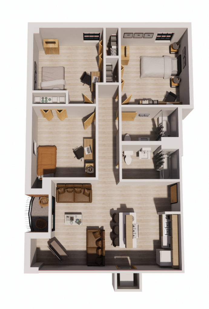 Three Bedroom