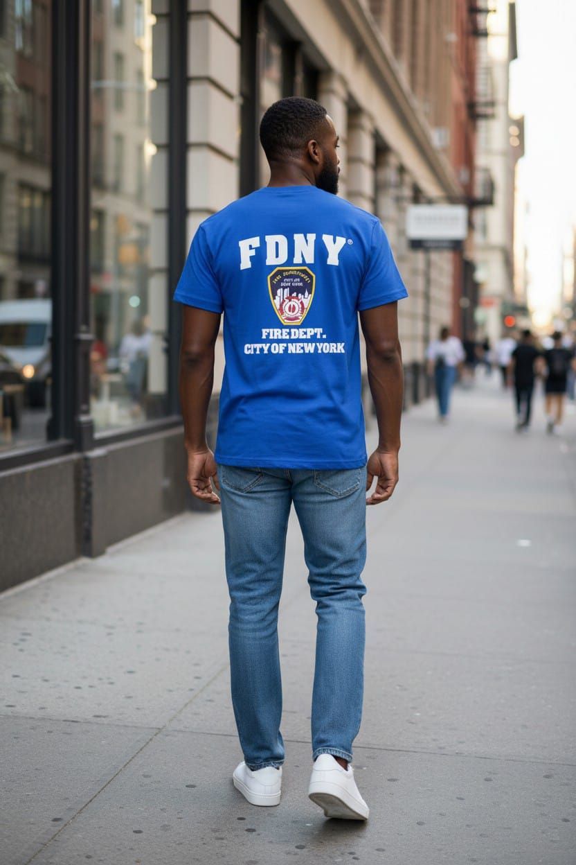 Camiseta Azul FDNY