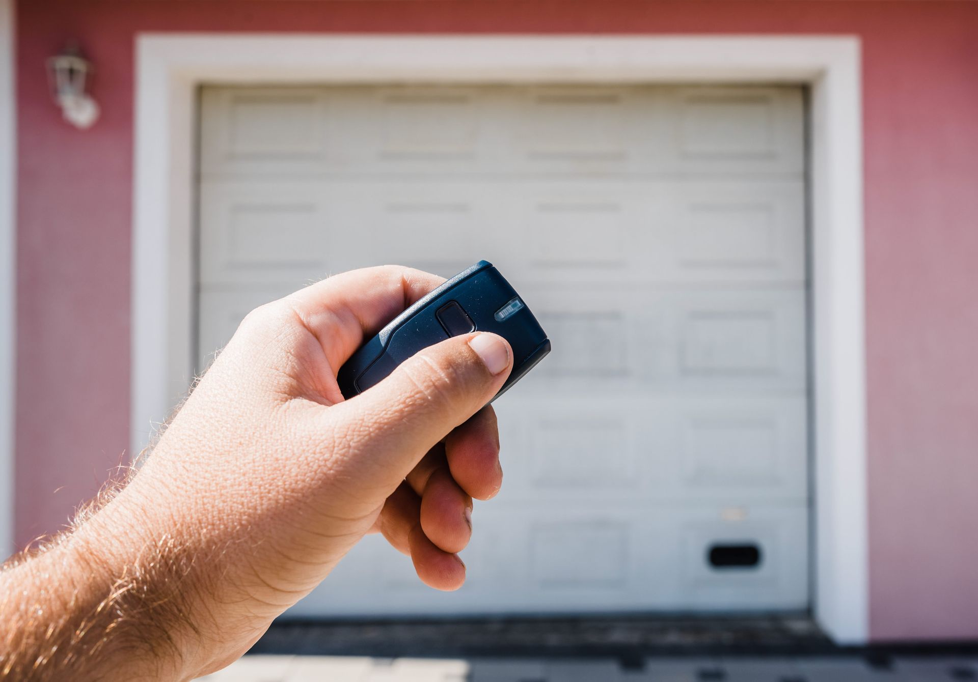 Garage door remote solution by Byers & Butler Inc. in Long Beach, CA