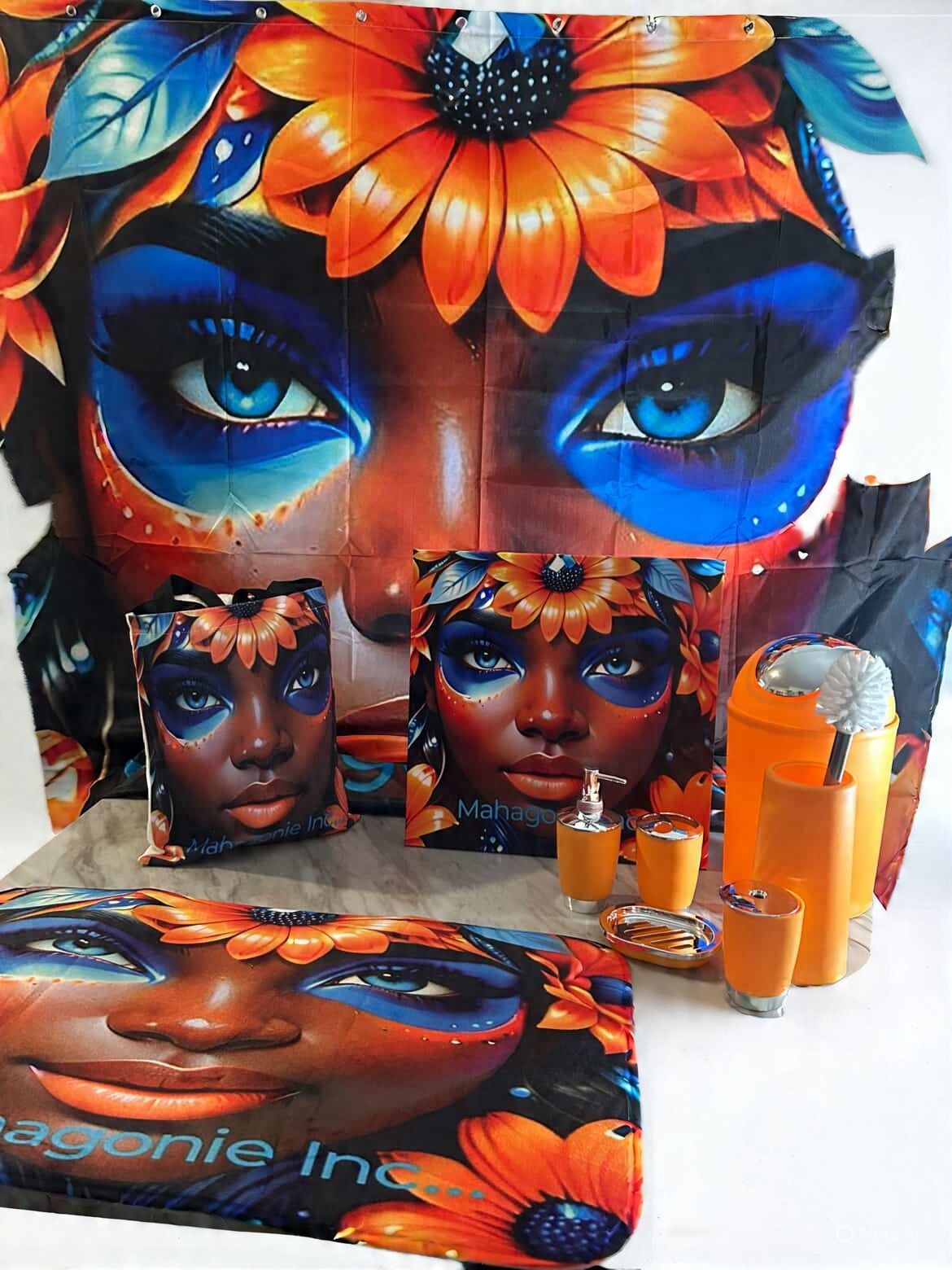 Royal Orange Goddess Set