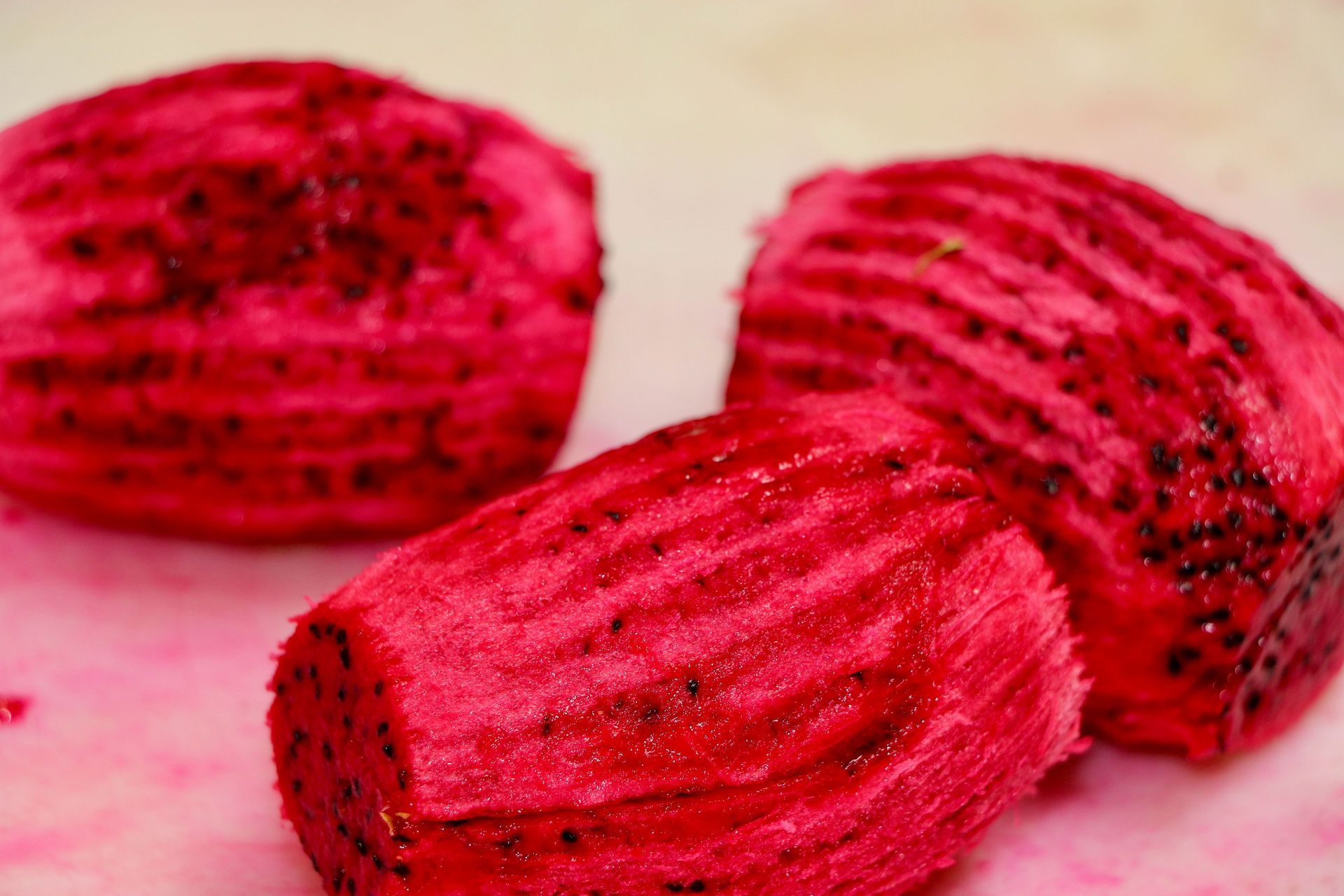 A Pile of Dragon Fruits With a Red One in the Middle — Mareeba Golden Dried Mangoes in Mareeba, QLD