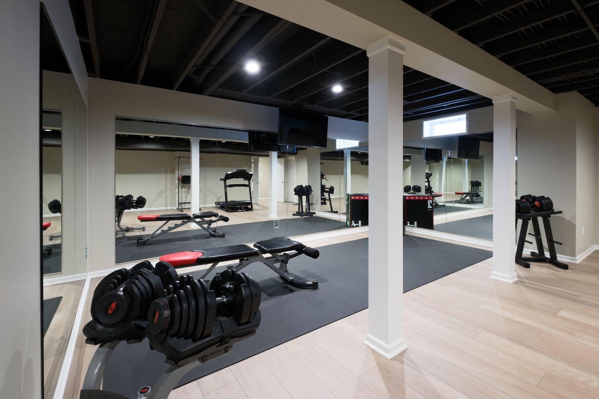 Basement Home Gym Storage Ideas for Equipment and Accessories | ASRD