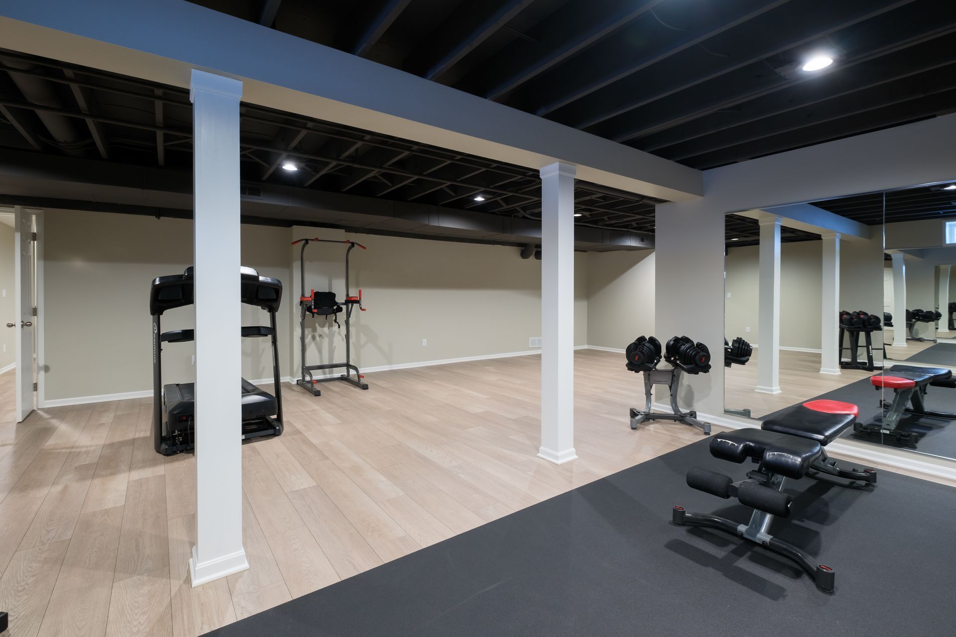Basement Gym Ventilation and Comfort Ideas | ASRD