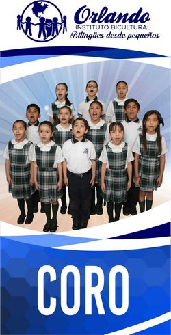 INSTITUTO BICULTURAL ORLANDO – coro
