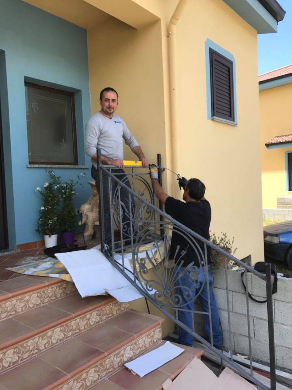 Realizzazione ringhiera