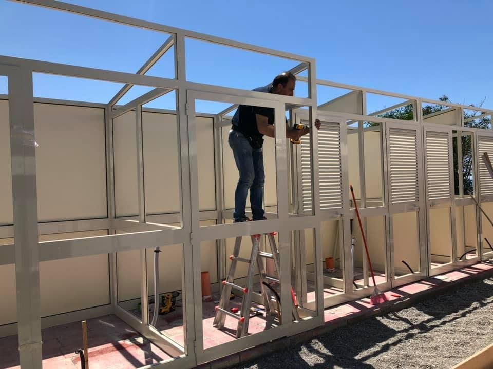 Realizzazione veranda