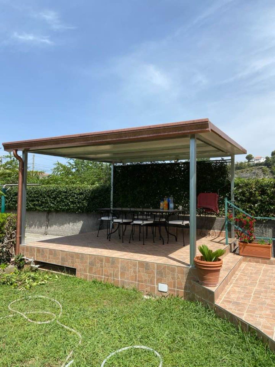 Copertura in metallo