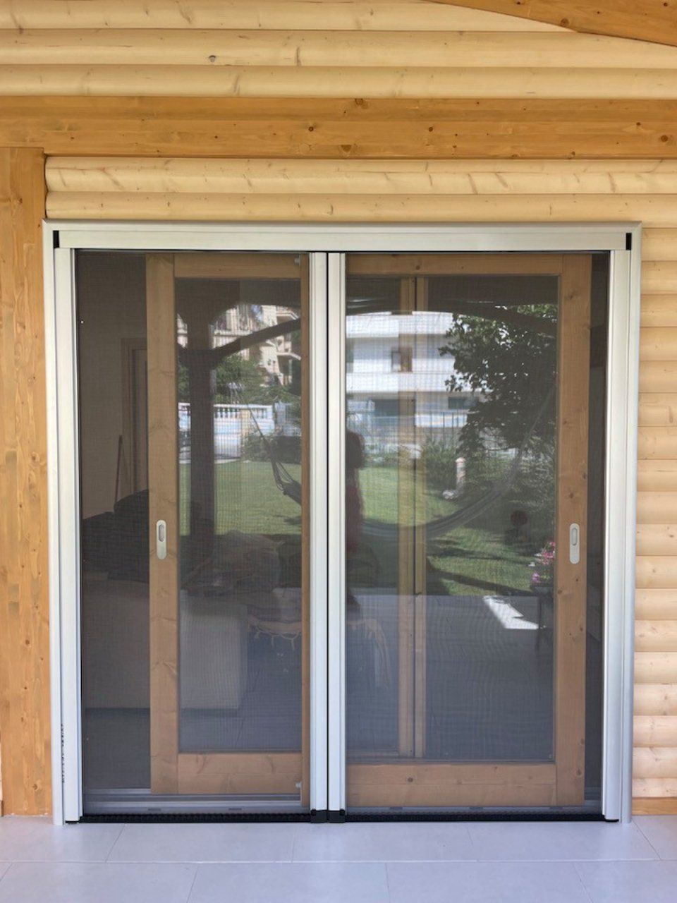 Zanzariera scorrevole grande