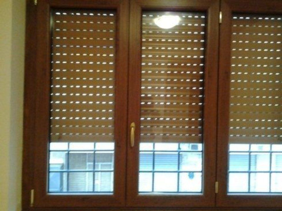 Finestra con avvolgibile