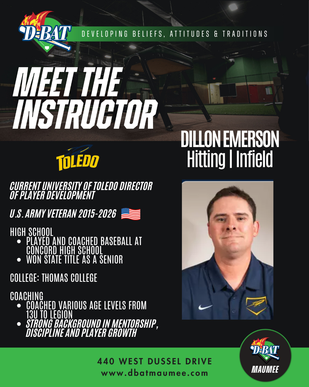 A picture of a woman named lauren renneker is on a poster.