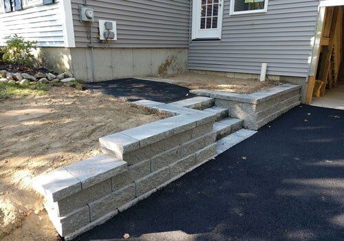 Residential Backyard — Paving Services in Nashua, NH