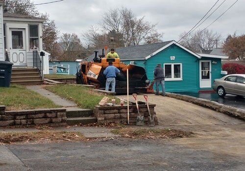 Walkway Underconstruction — Paving Services in Nashua, NH