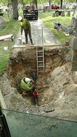 Underground Pipeline Underconstruction — Paving Services in Nashua, NH