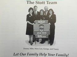 Stott Team Photo - Donna, Mike, Mary Lou, George & Tracy
