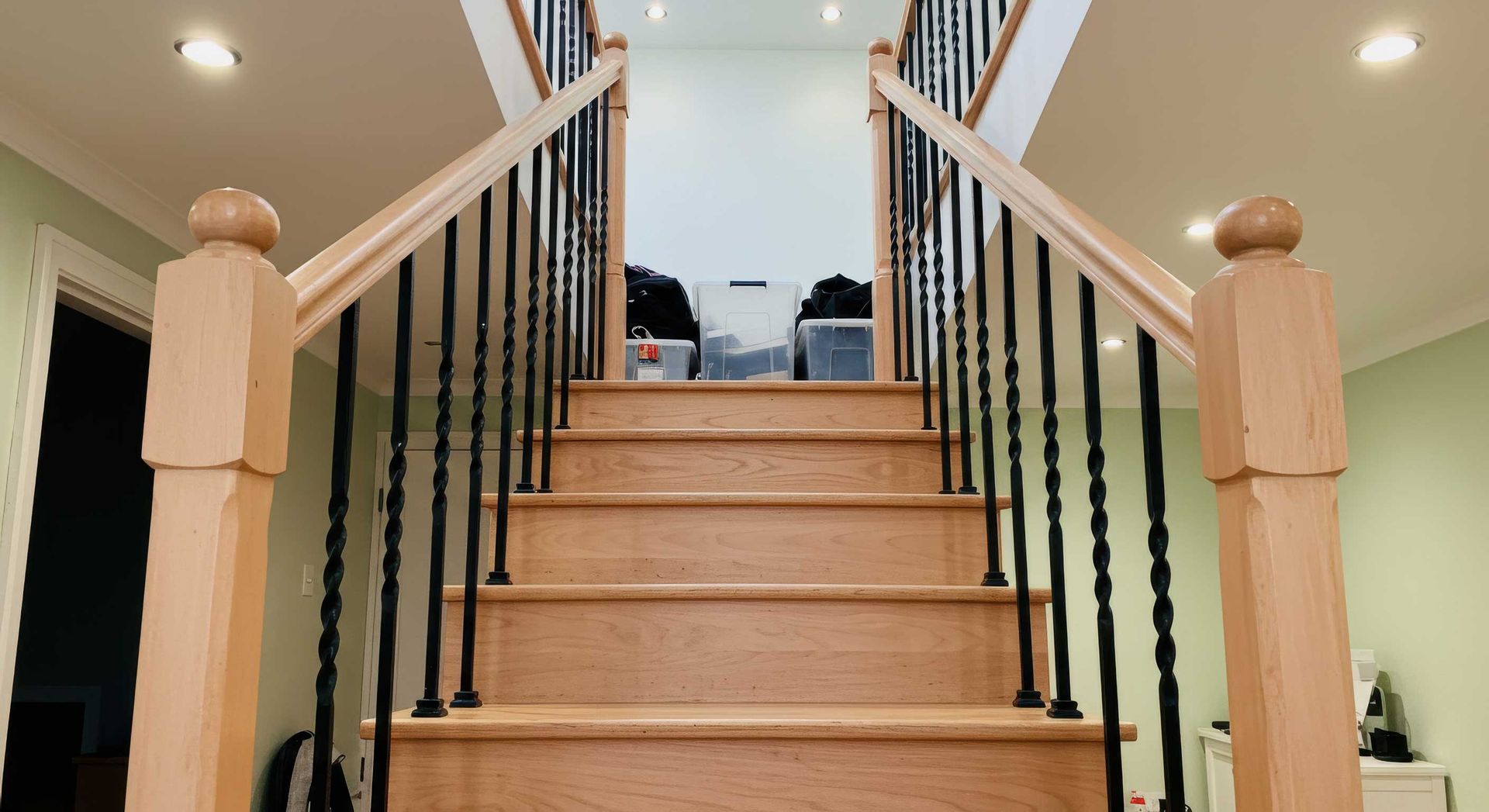 Bright and Clean Hallway After Paint Refresh in Gladstone