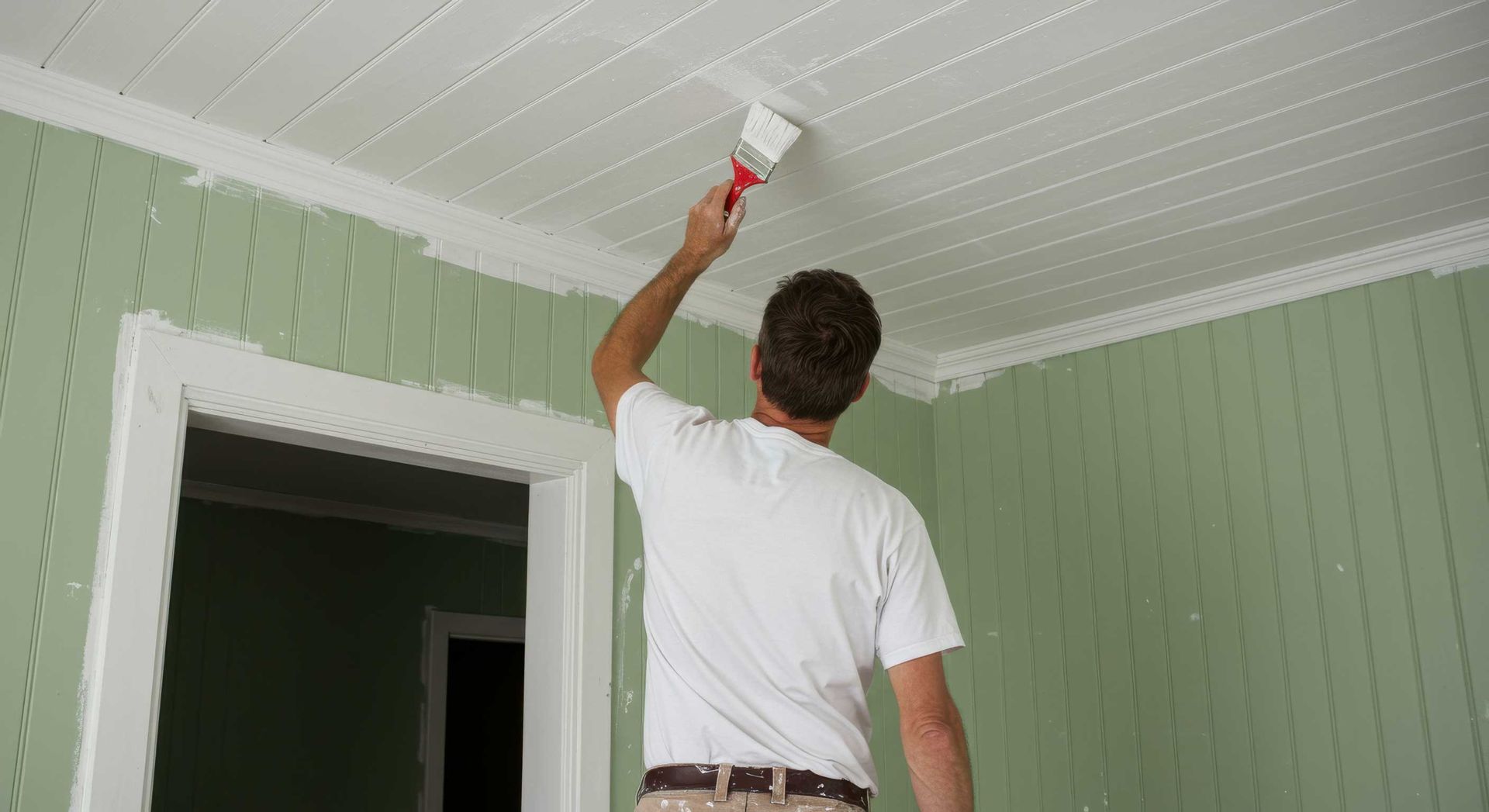 Smooth Interior Paint Finishing By Gladstone Painter