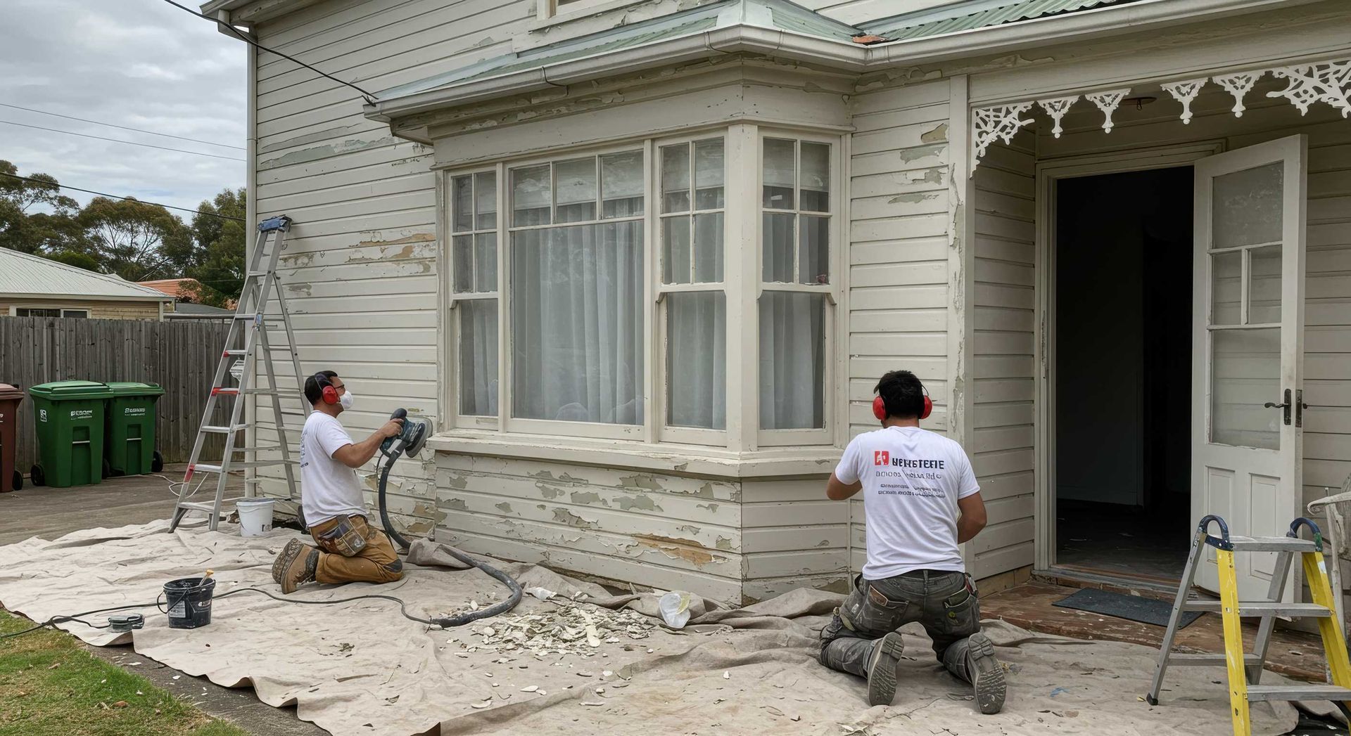 Touch Up Exterior Painting Work by Gladstone Painters