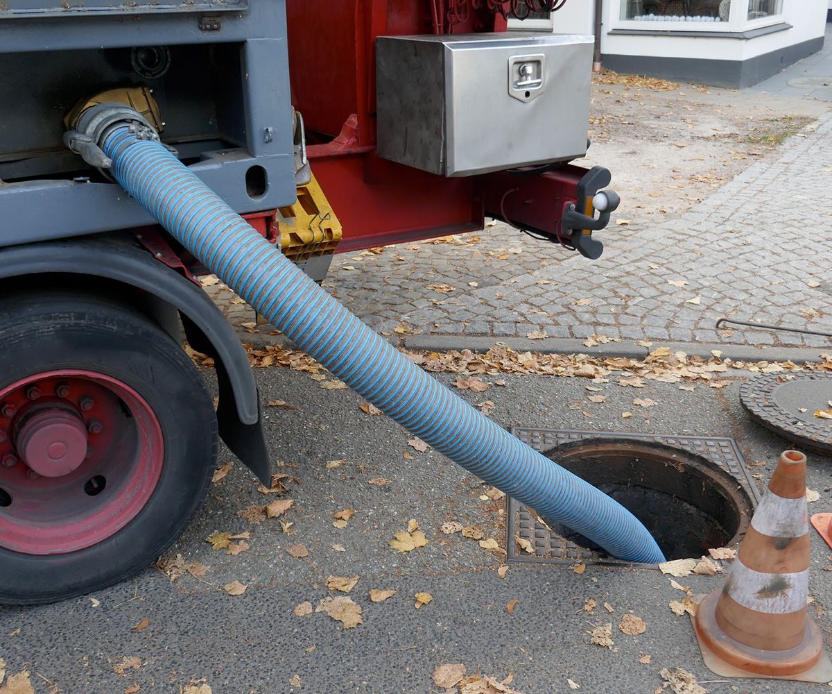 Pumping Off the Sewage Tank — St. Louis, MO — Shamrock Sewer & Drain