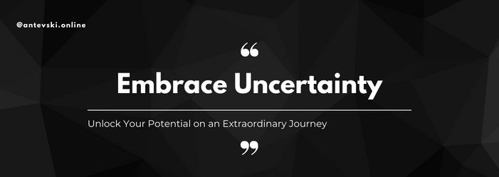 Discover the power of embracing uncertainty and unlocking your true potential.