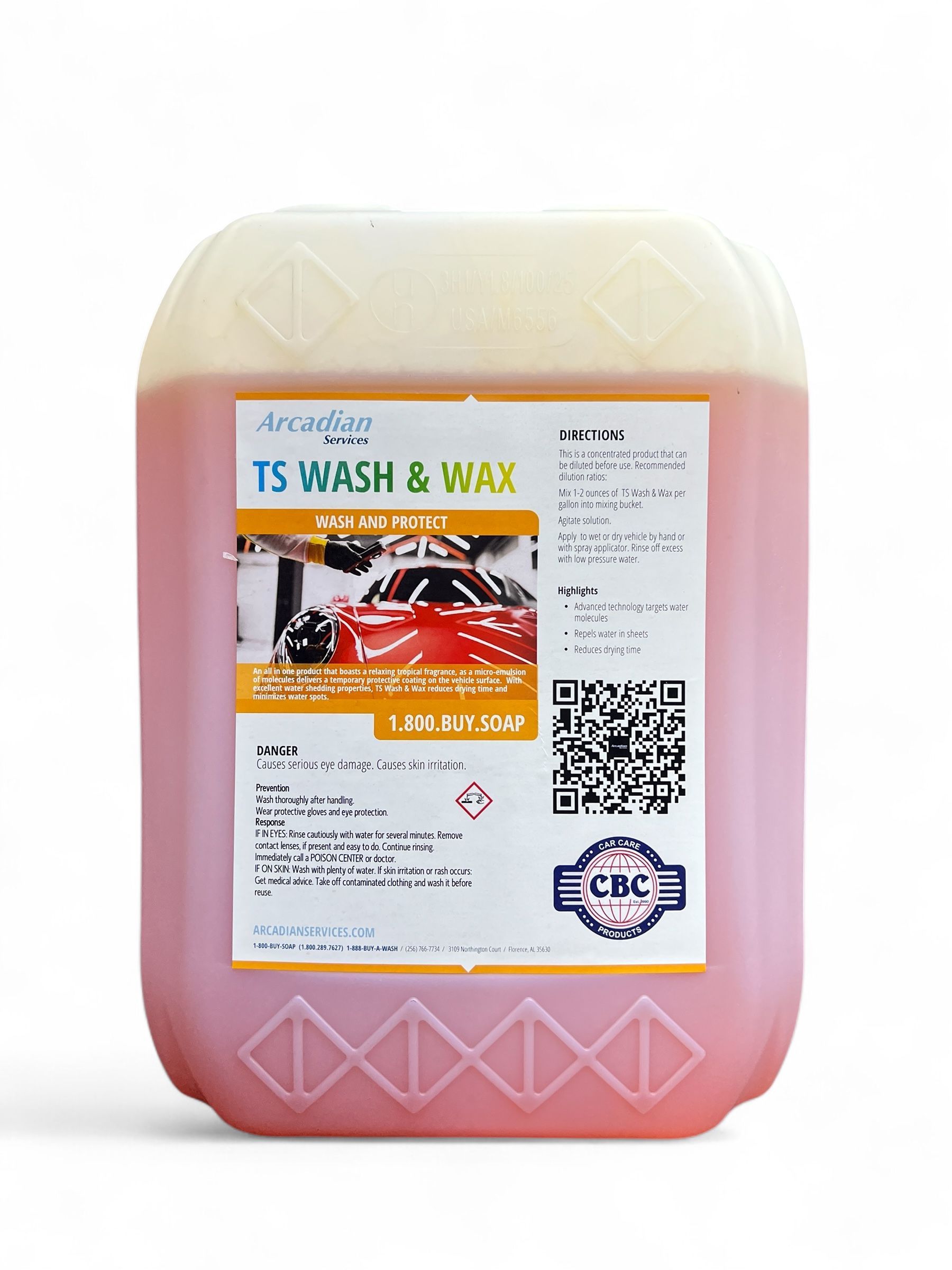 arcadian premium coatings glass cleaner