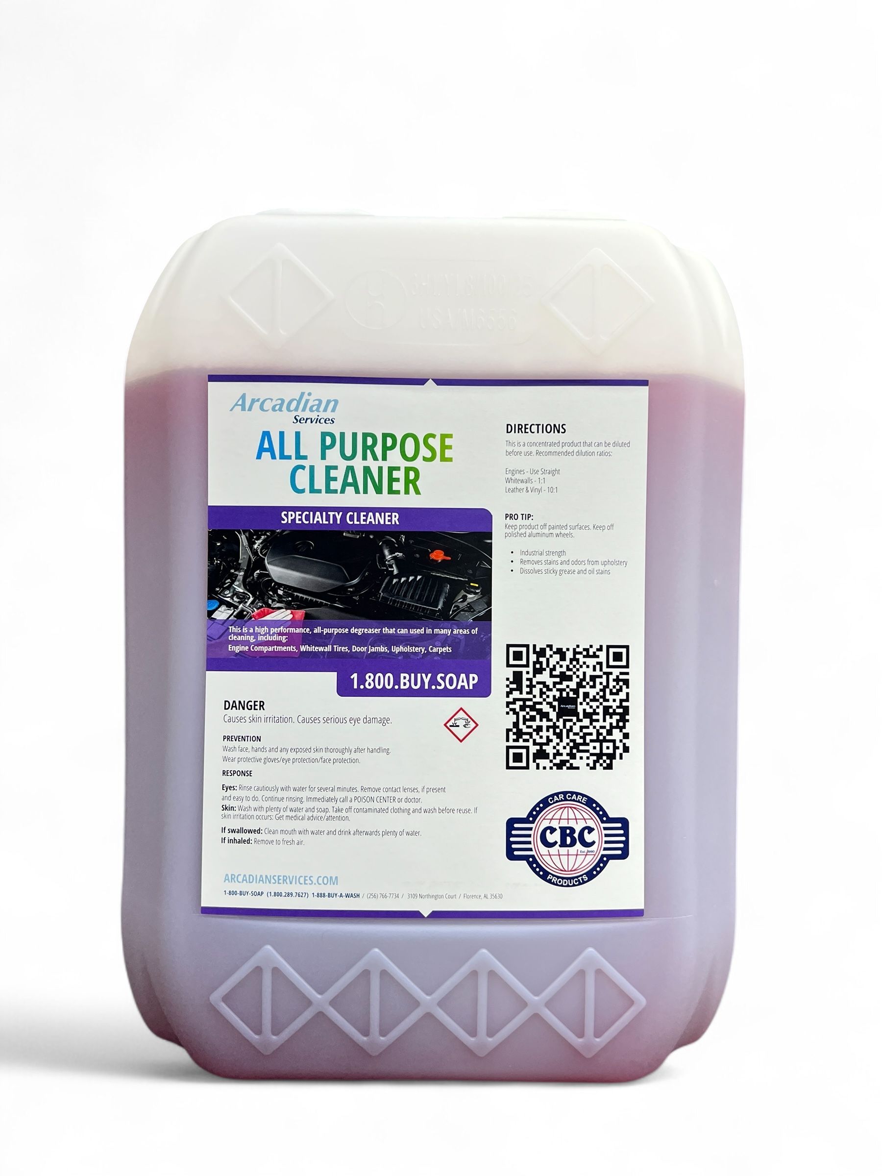 arcadianMASTER SHINE SOLVENT BASED TIRE SHINE, VINYL & RUBBER PROTECTANT