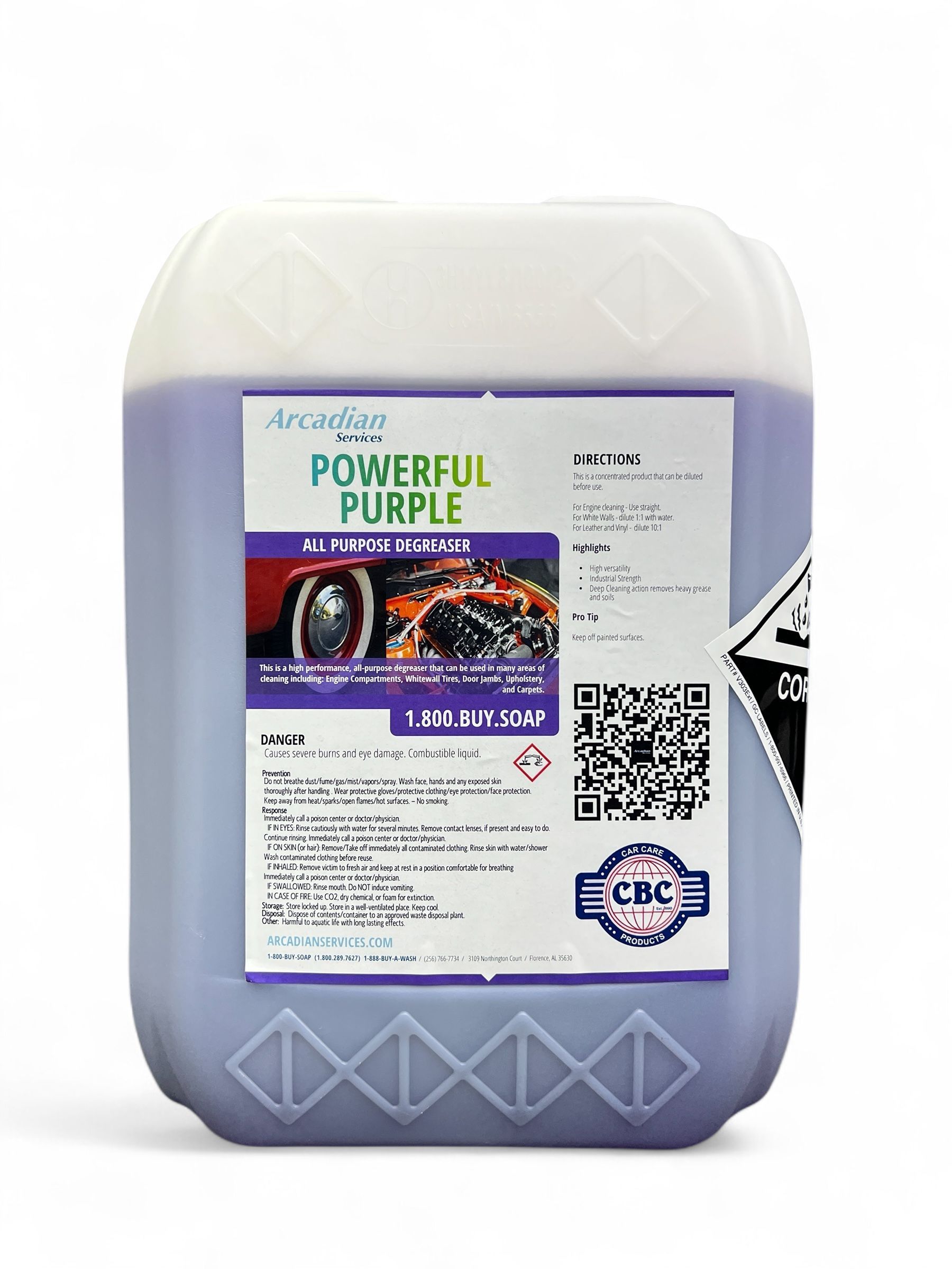 arcadian premium coatings glass cleaner