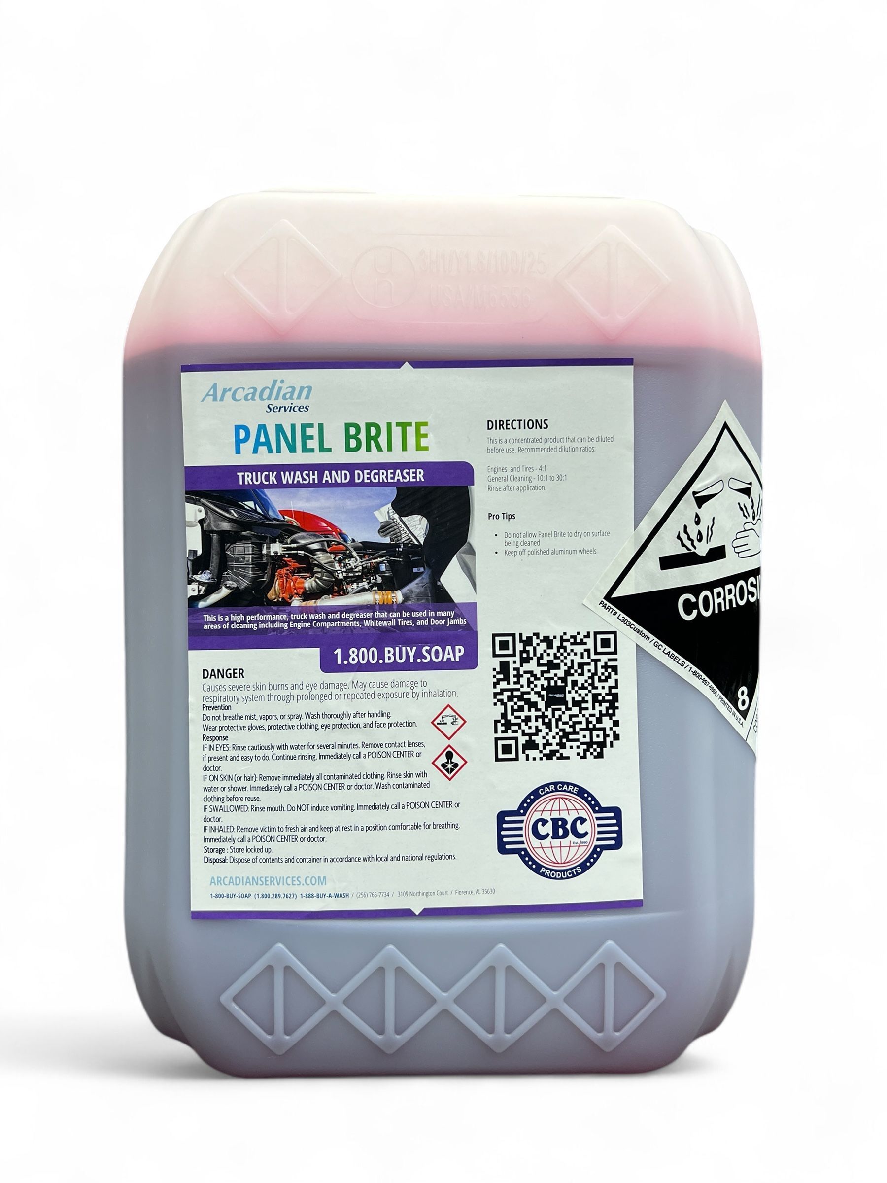 arcadian premium coatings glass cleaner