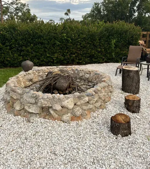 custom hardscape elements