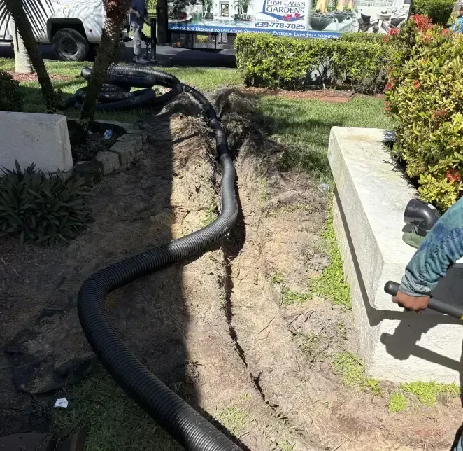 drainage in the club at grandezza fl