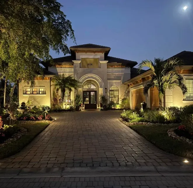 landscape lighting in cascades fl