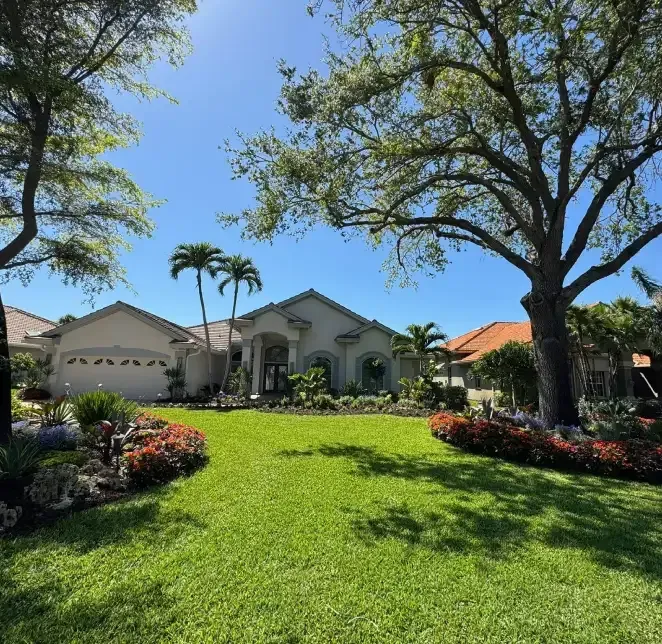 Landscape lighting installation services in Fort Myers, FL to illuminate outdoor living spaces