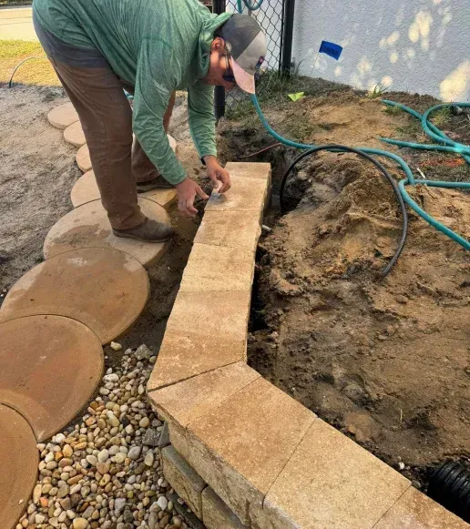 retaining wall repair restoration