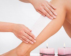 Leg waxing at competitive prices