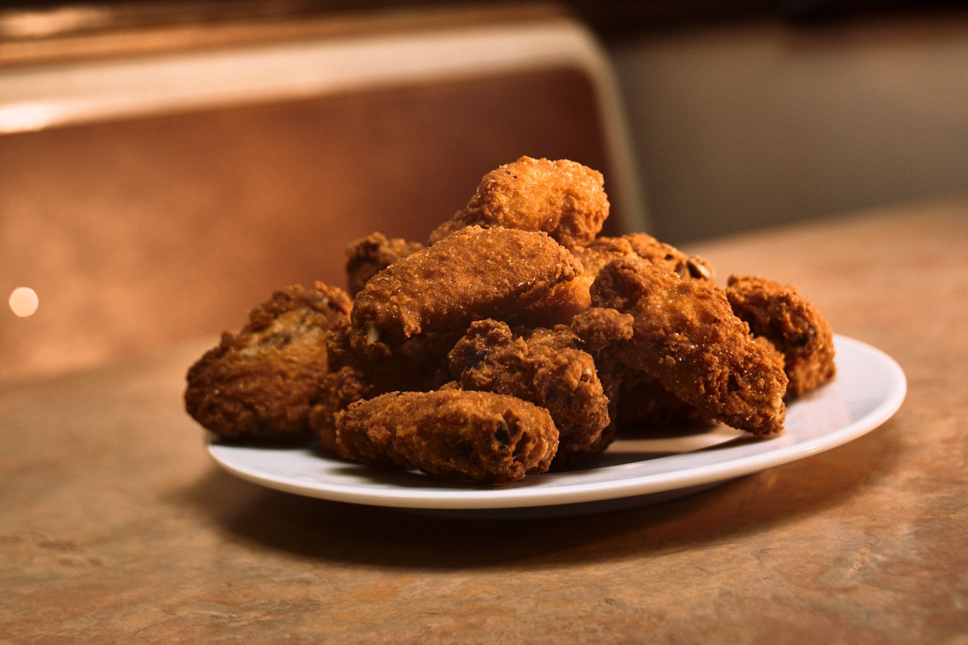 Chicken wings at Chicken Supreme in Paterson, NJ.