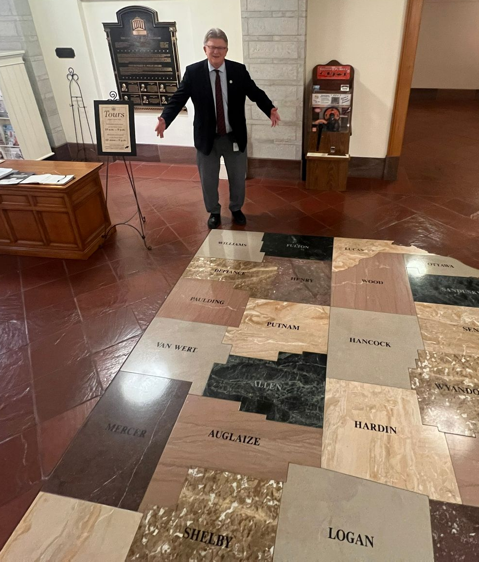 Jim Hoops Embracing Ohio's First Senate District