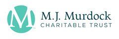 Logo of M.J. Murdock Charitable Trust, with a teal 