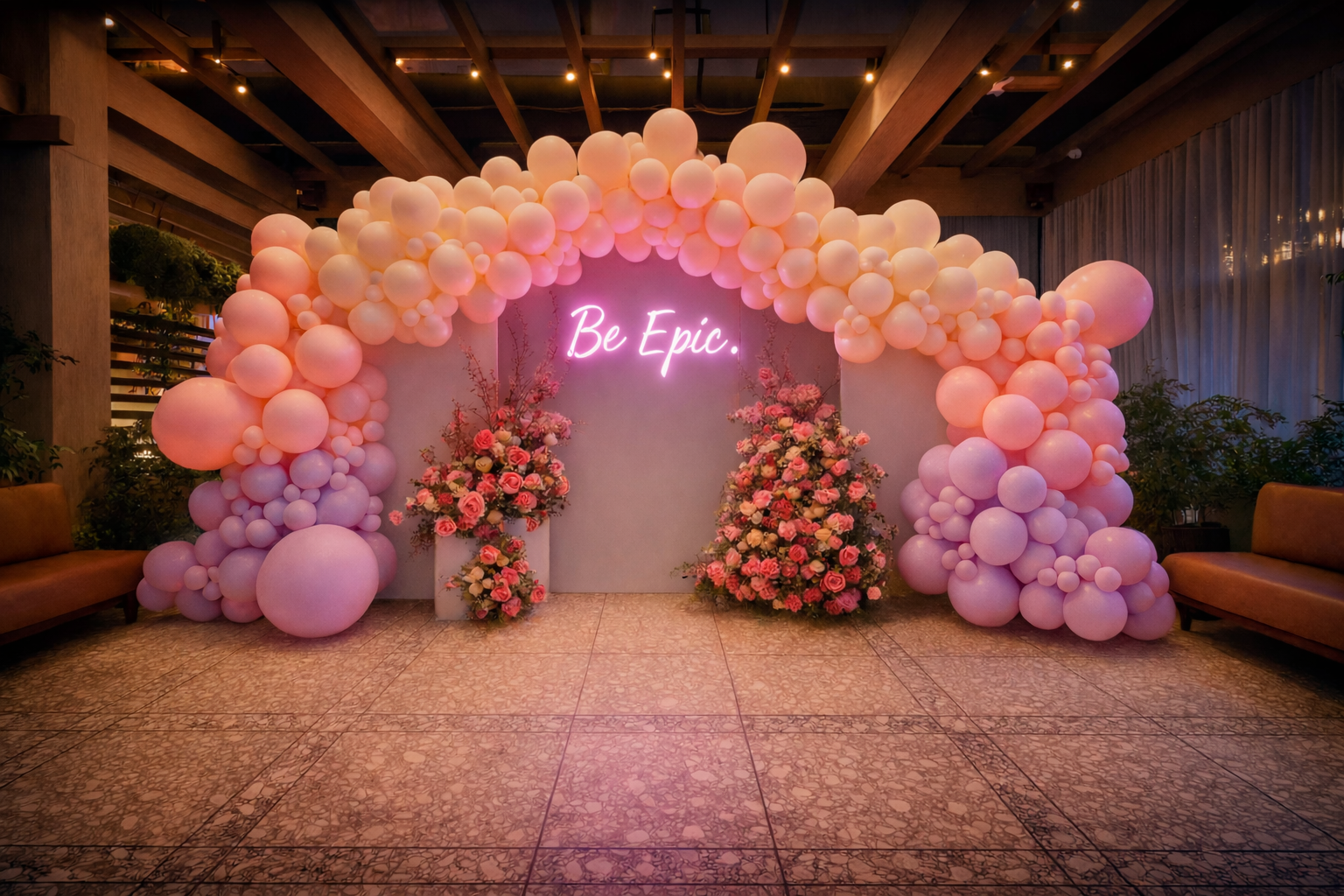 RoC Installation by The Balloon Guy in Los Angeles