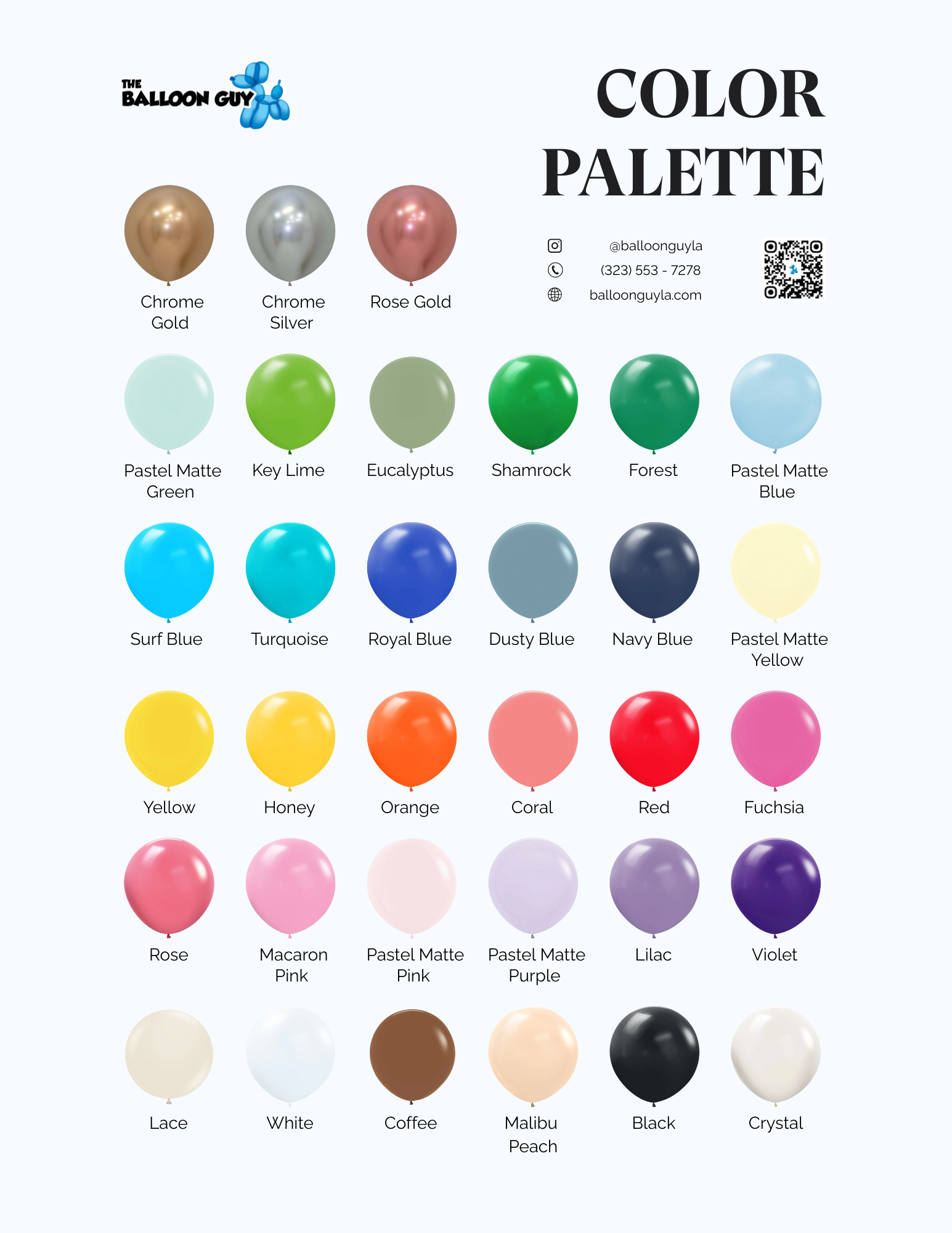 A bunch of different colored balloons on a white background