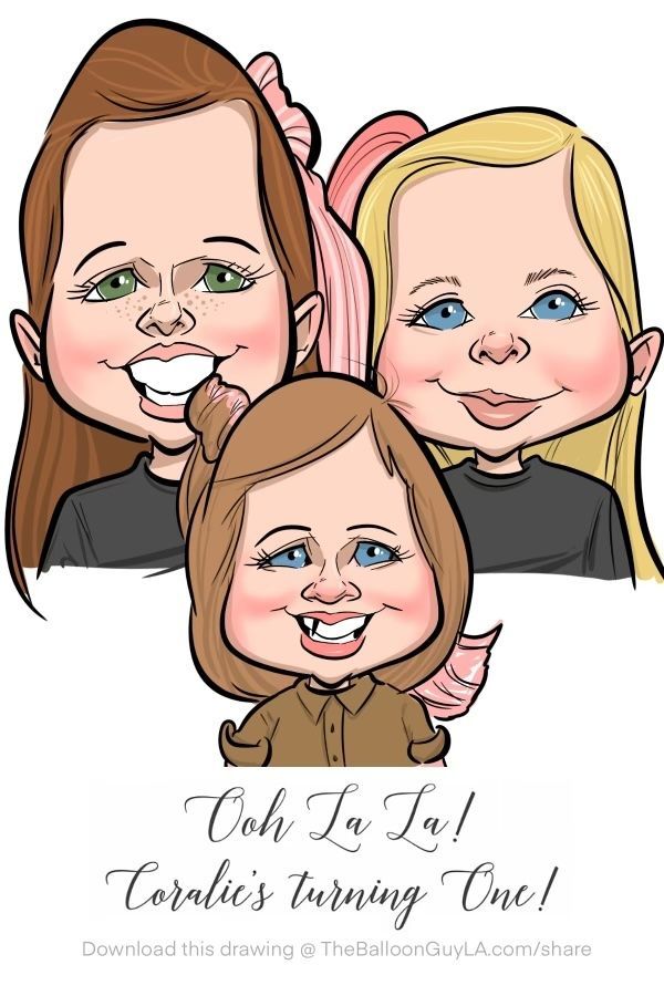 A group of three girls are standing next to each other in a cartoon.