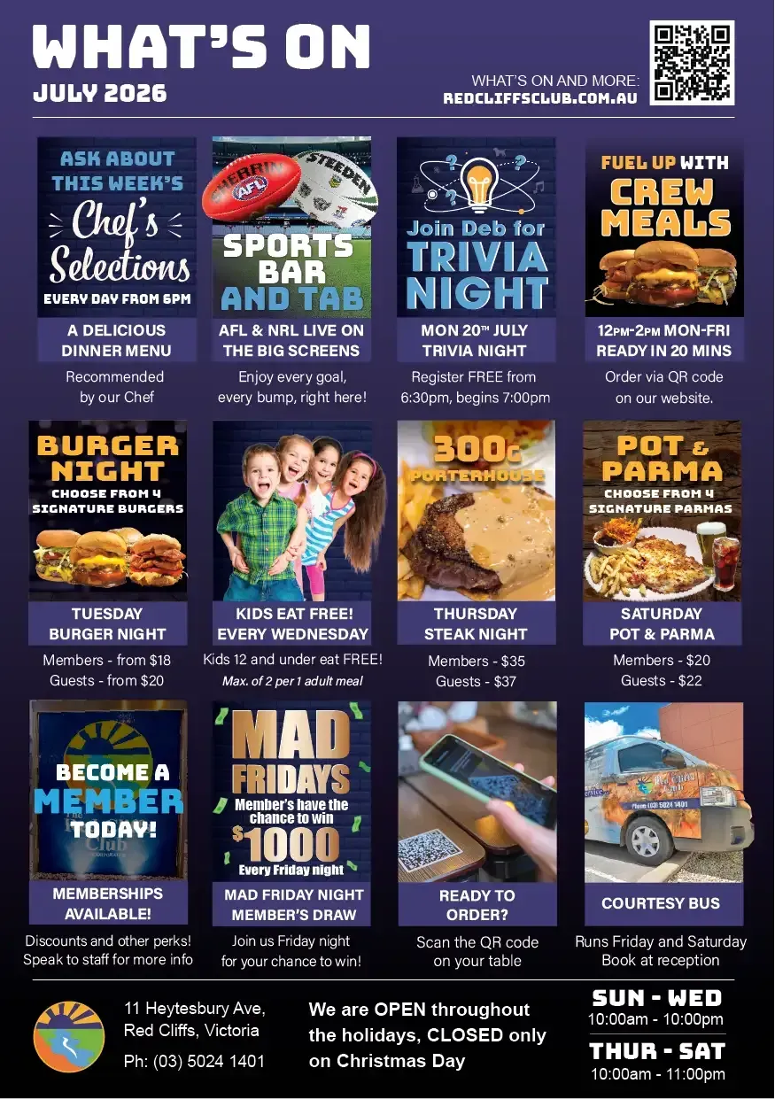 What's On at RCC