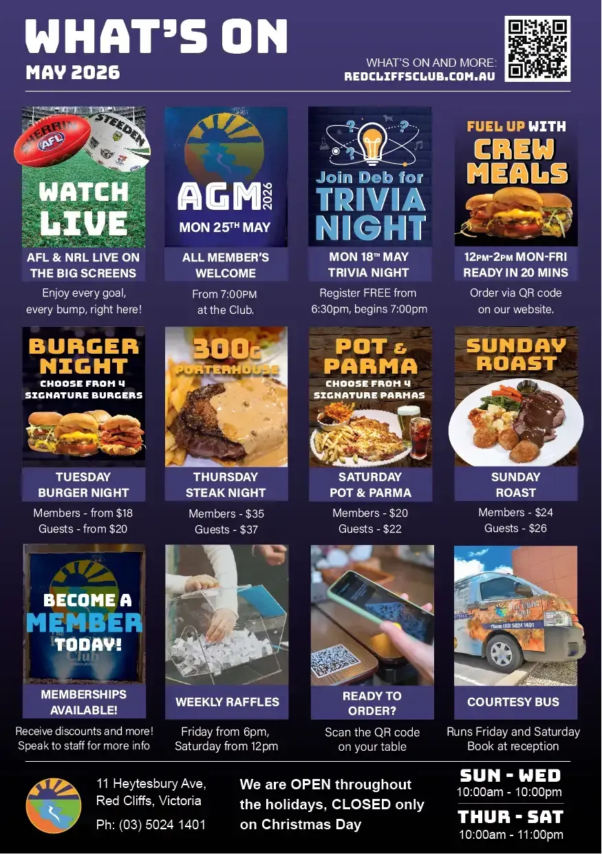 What's On at RCC