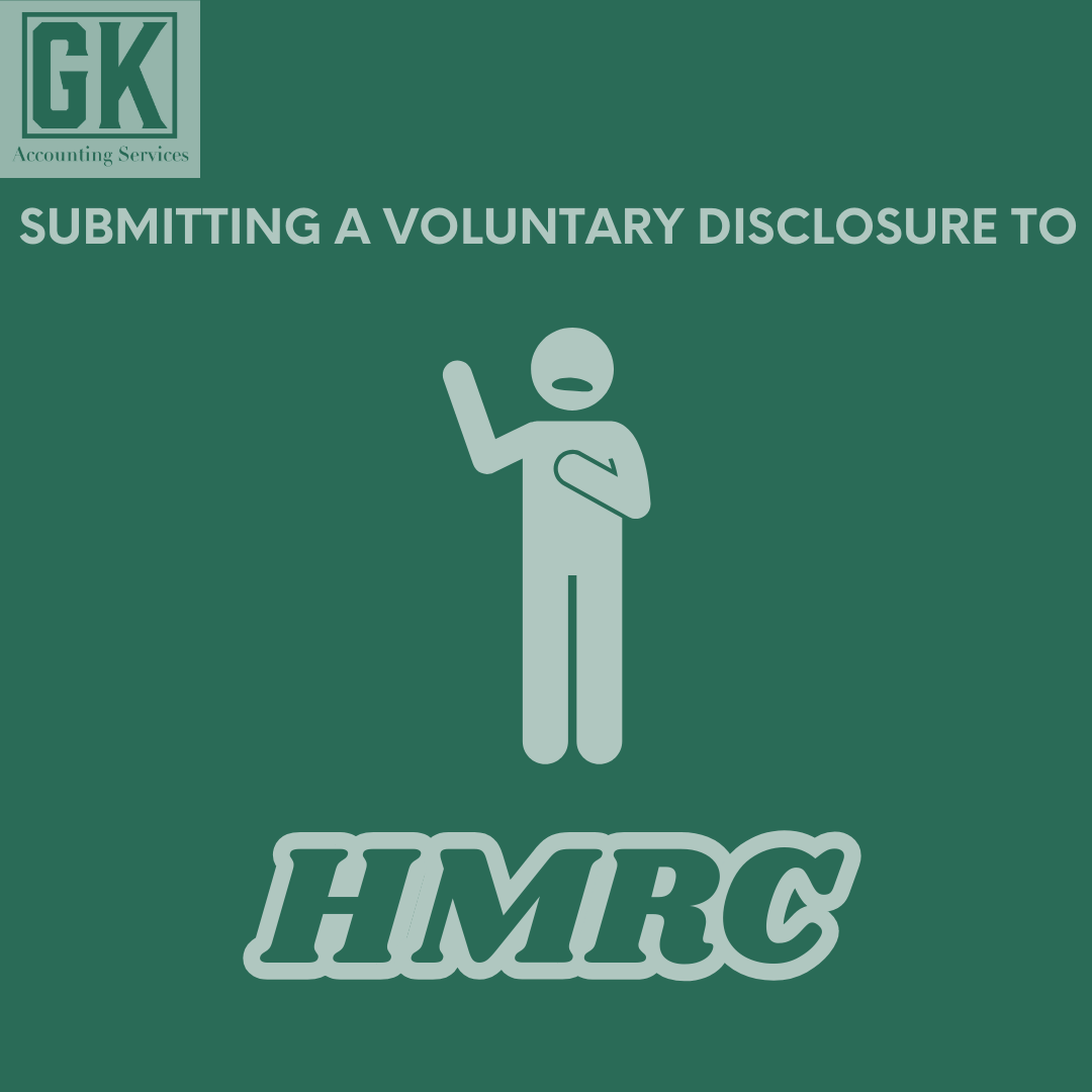 submitting voluntary disclosures to hmrc