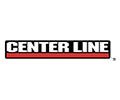 Center Line logo: white text on a black rectangle above a red rectangle.