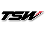 TSW logo in black and red, the letters TSW in a bold font.