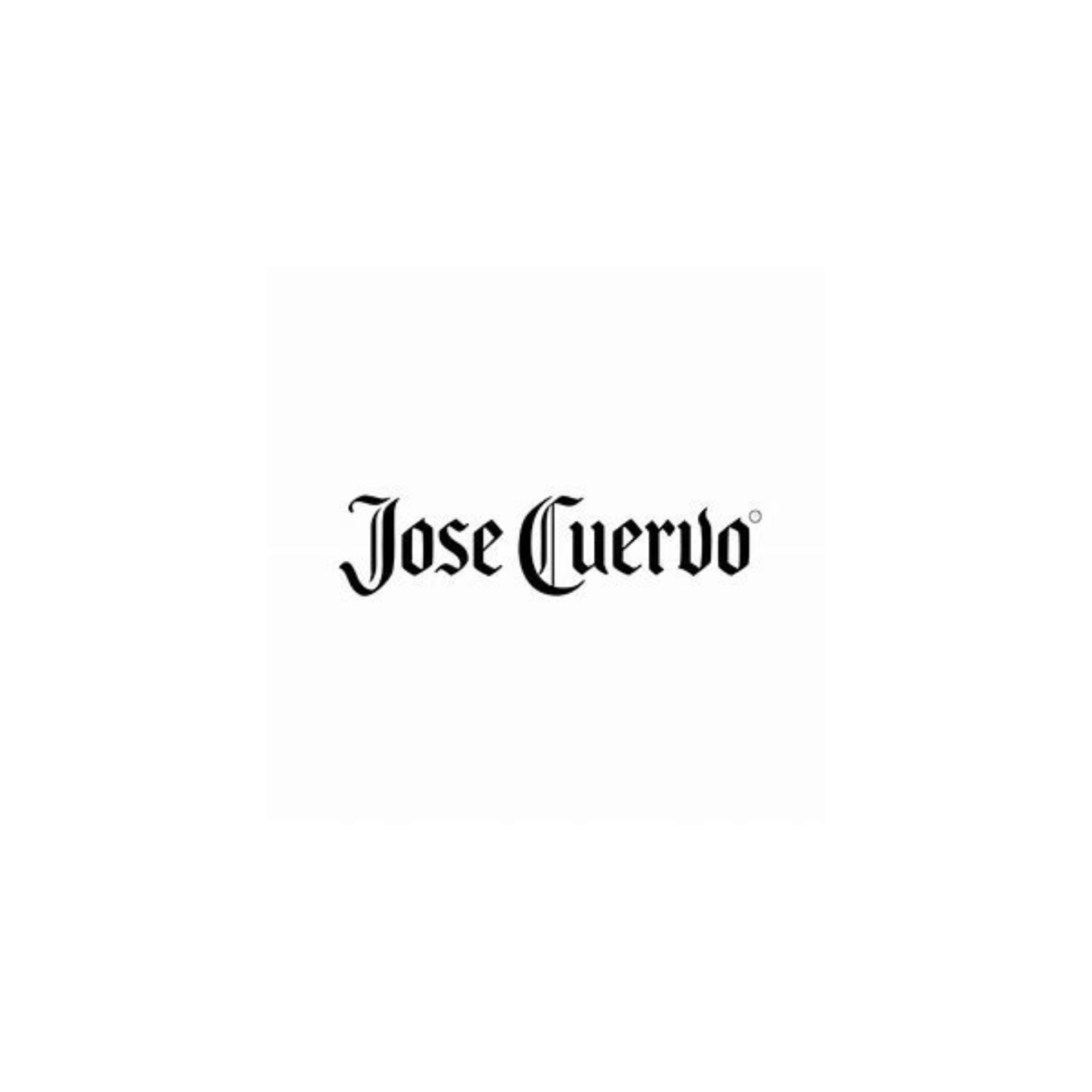 The jose cuervo logo is on a white background.