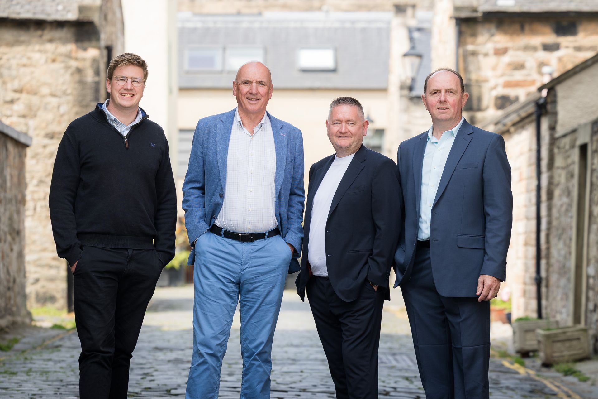 Tom Croy, PXN Ventures Investment Director; Graham McDonald, VASO Global chairman; Eddie Black, VASO