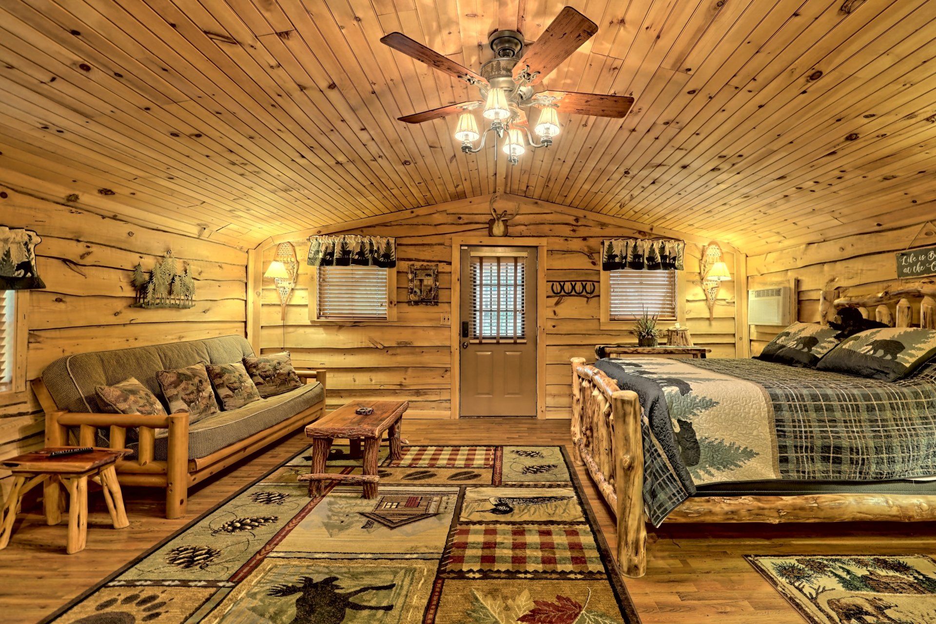 Image of the rental cabin interior furnishings